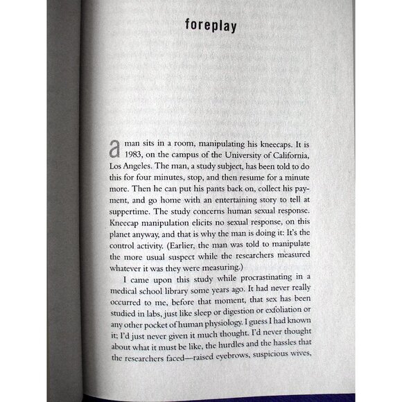 Book - Bonk: The Curious Coupling of Science and Sex, by Mary Roach - Picture 2 of 12